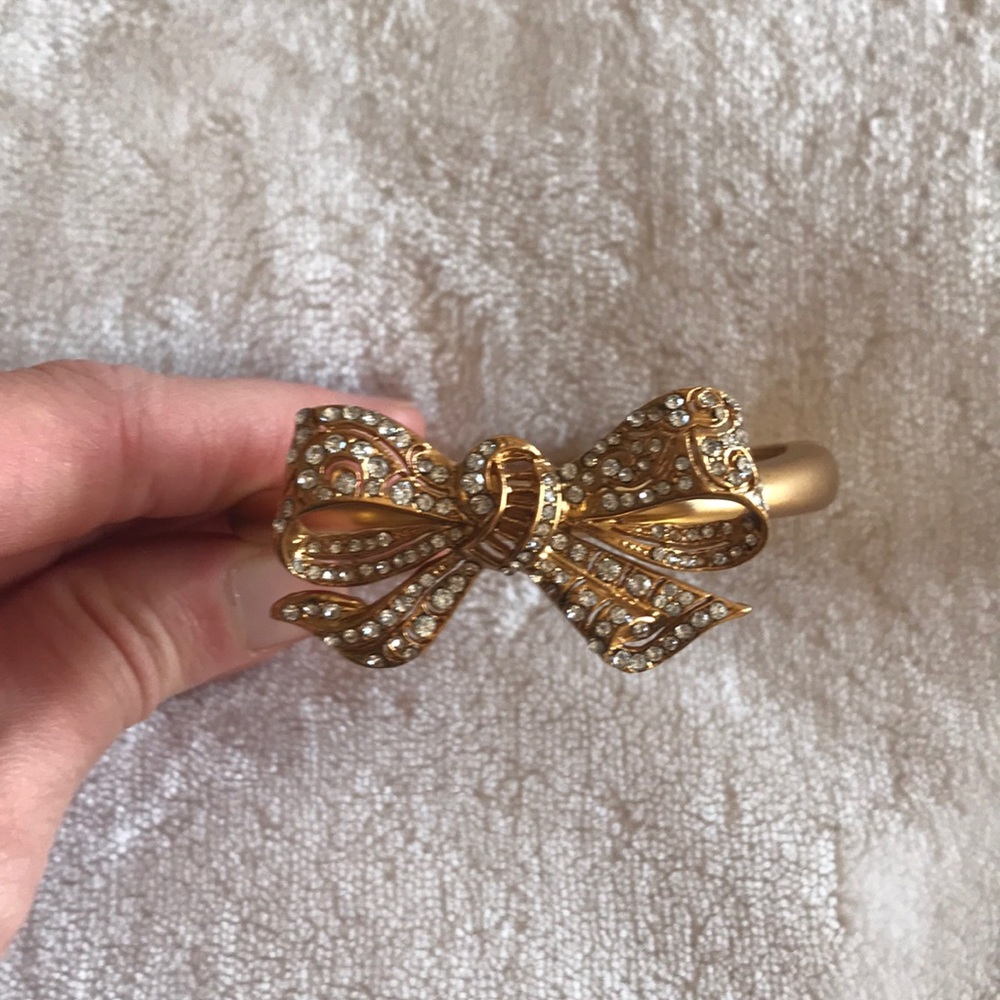 Jcrew Bow Bangle - image 1